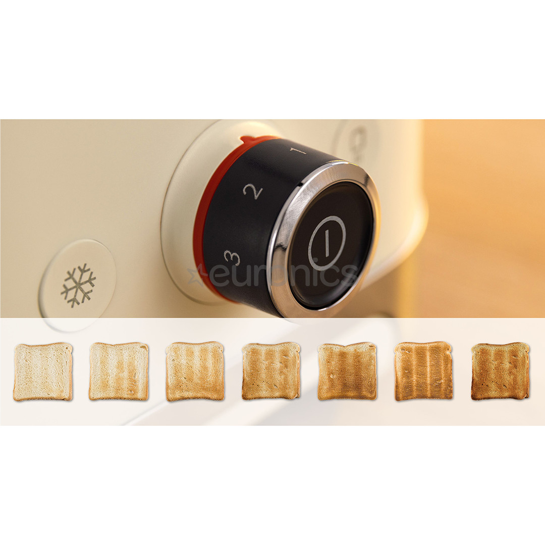 Bosch MyMoment, 950 W, beige - Toaster