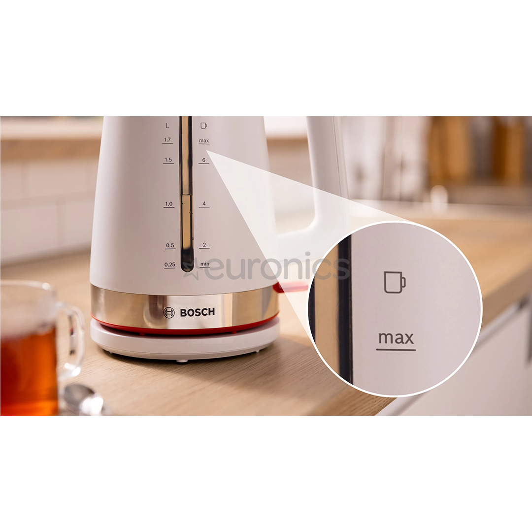 Bosch MyMoment, 2400 W, 1.7 L, white - Kettle