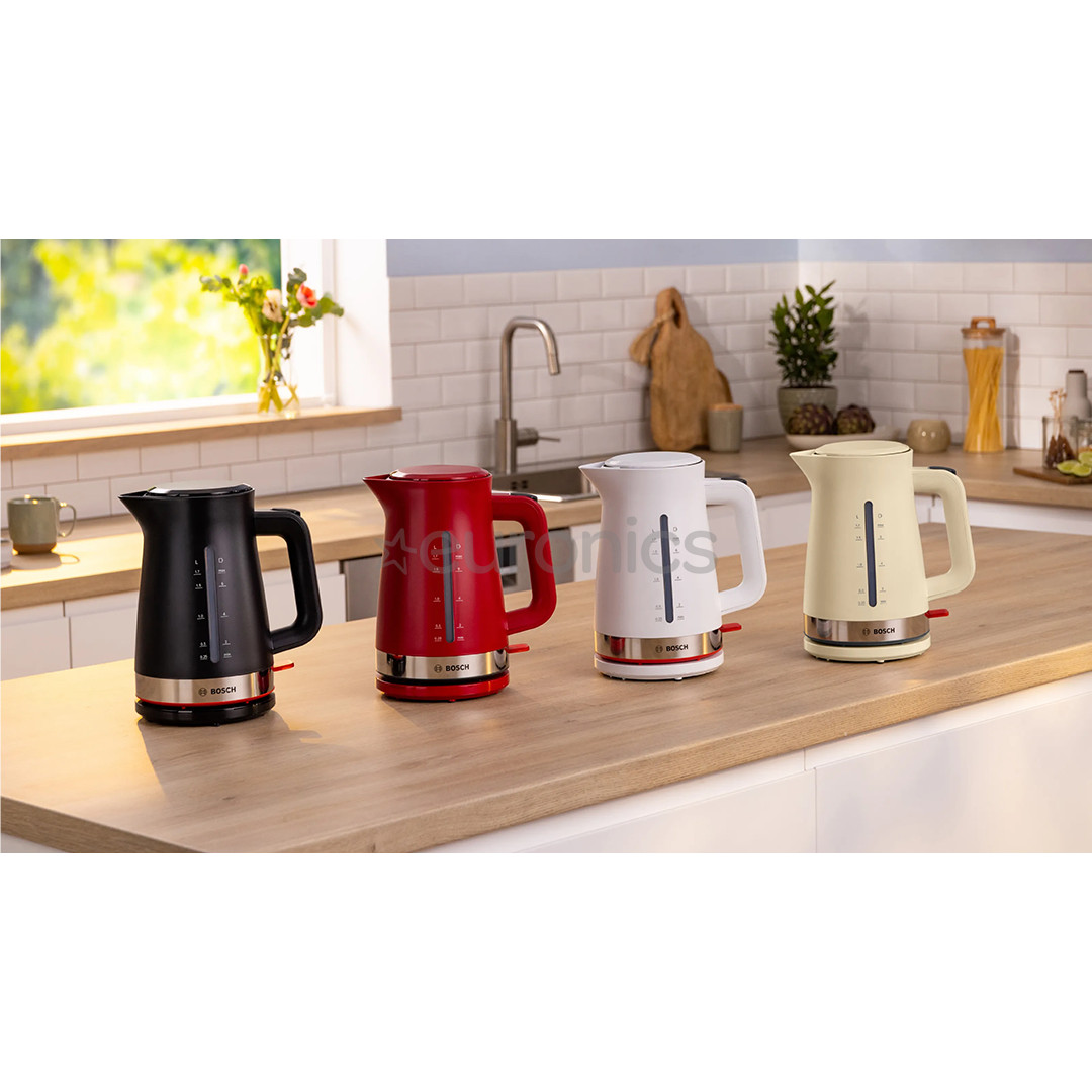 Bosch MyMoment, 2400 W, 1.7 L, valge - Veekeetja