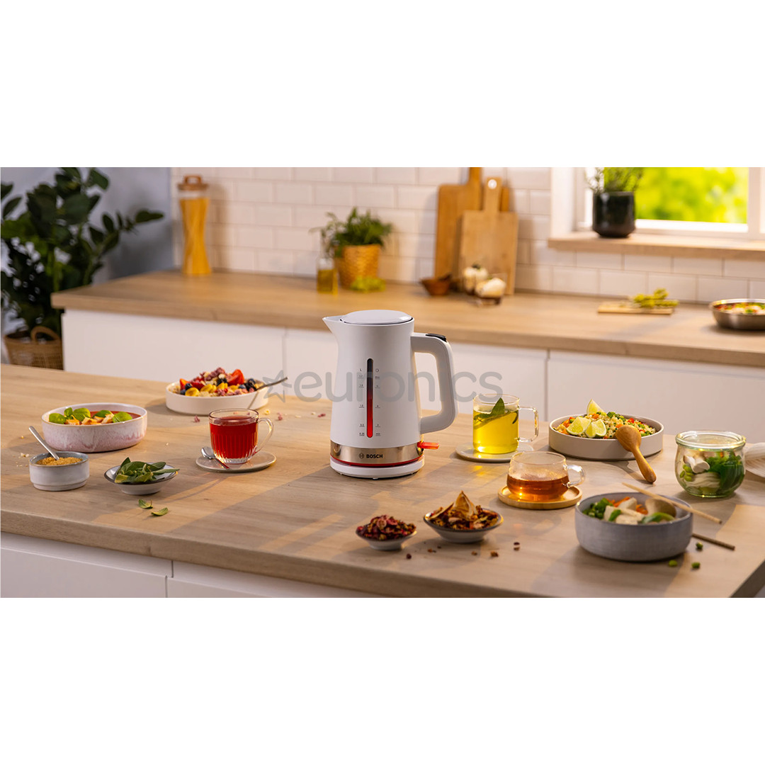 Bosch MyMoment, 2400 W, 1.7 L, valge - Veekeetja