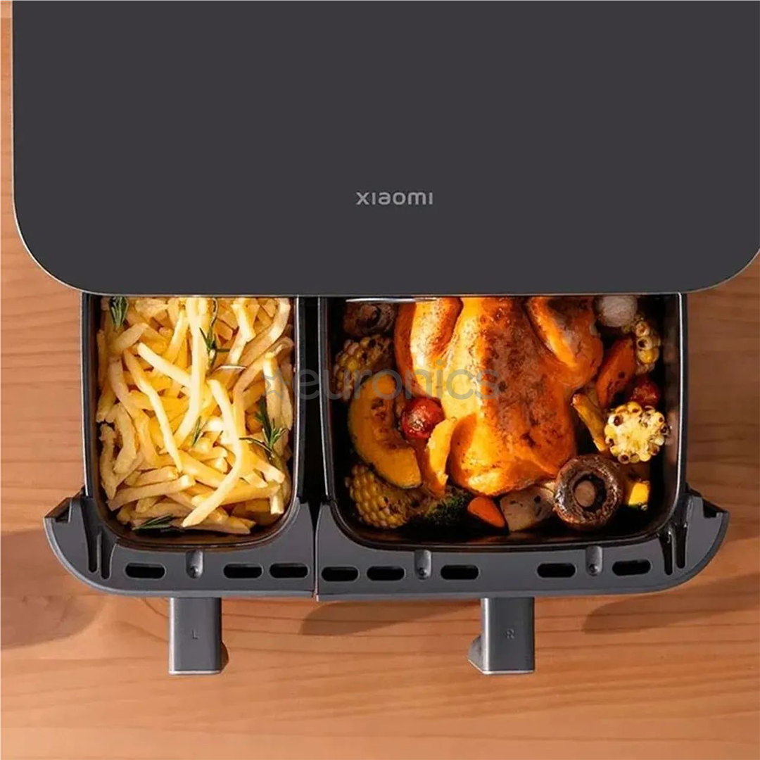Xiaomi Dual Zone, 10 L, must - Kuumaõhufritüür