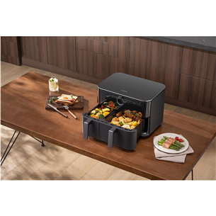 Xiaomi Dual Zone, 10 L, must - Kuumaõhufritüür