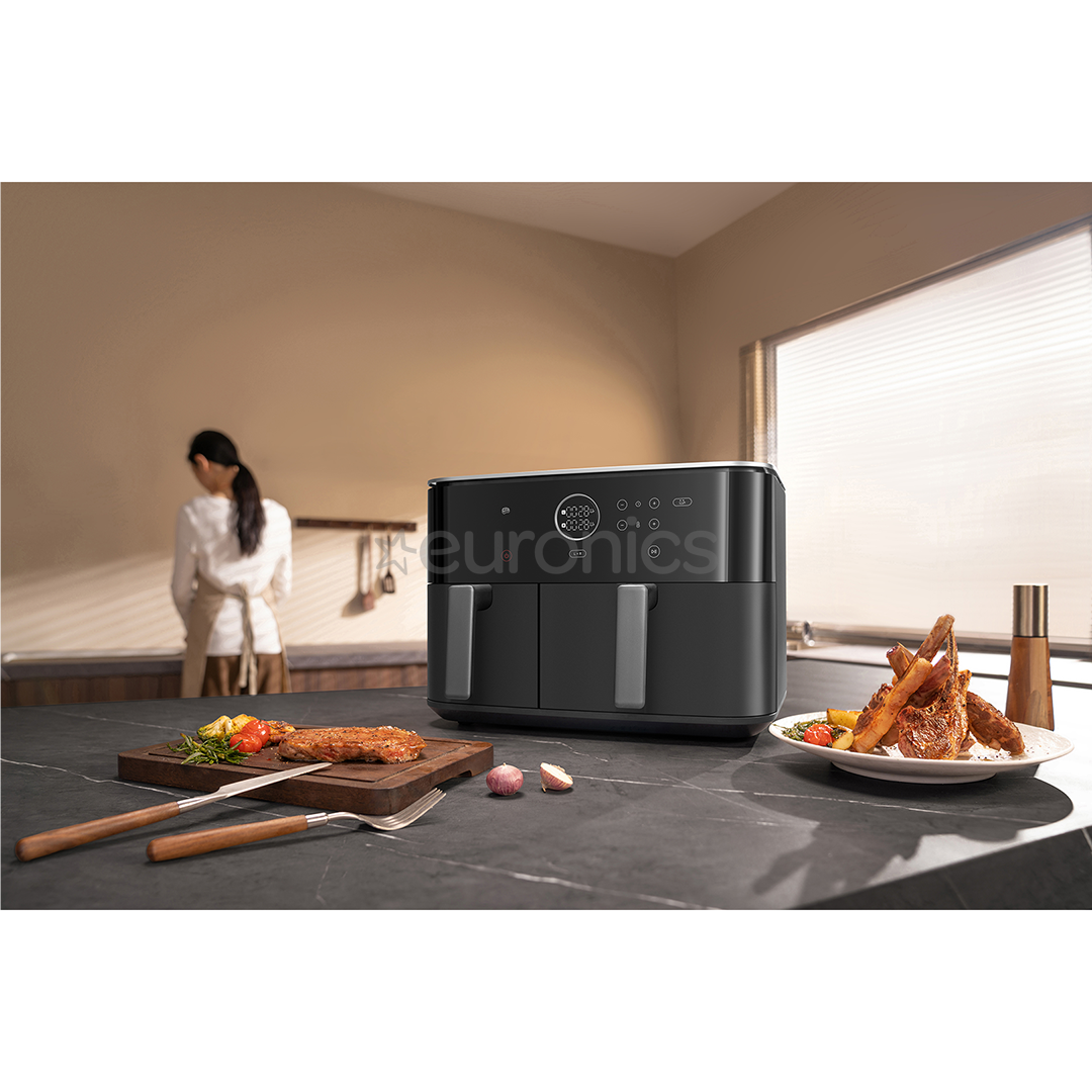 Xiaomi Dual Zone, 10 L, must - Kuumaõhufritüür