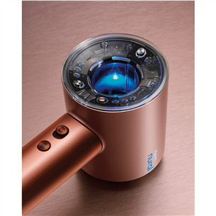 Dyson Supersonic Nural™, 1600 Вт, Amber Silk/Pink Champagne - Фен