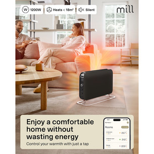 Mill, WiFi, 1200 W, must - Konvektor