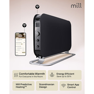 Mill, WiFi, 1200 W, must - Konvektor
