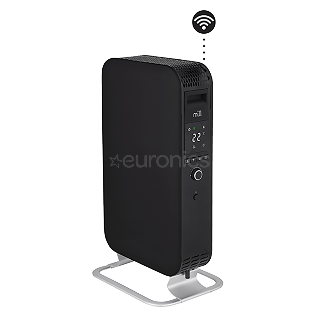 Mill Gentle Air WiFi, 1500 Вт, черный - Масляный радиатор
