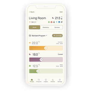 Mill Gentle Air WiFi, 2000 Вт, белый - Масляный радиатор