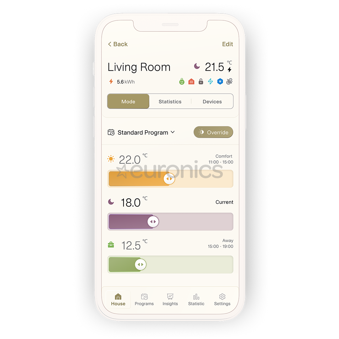 Mill Gentle Air WiFi, 2000 Вт, белый - Масляный радиатор