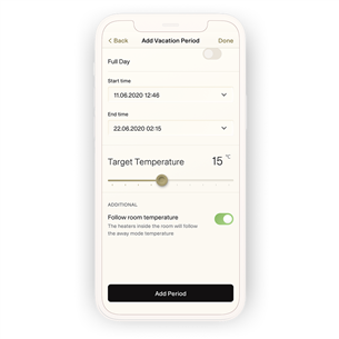 Mill Gentle Air WiFi, 2000 Вт, черный - Масляный радиатор
