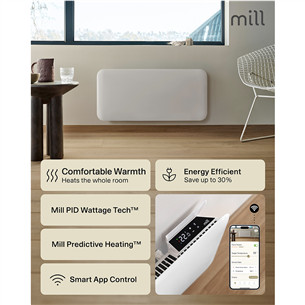 Mill Gen 4, Wi-Fi, 1000 W, white - Electric radiator