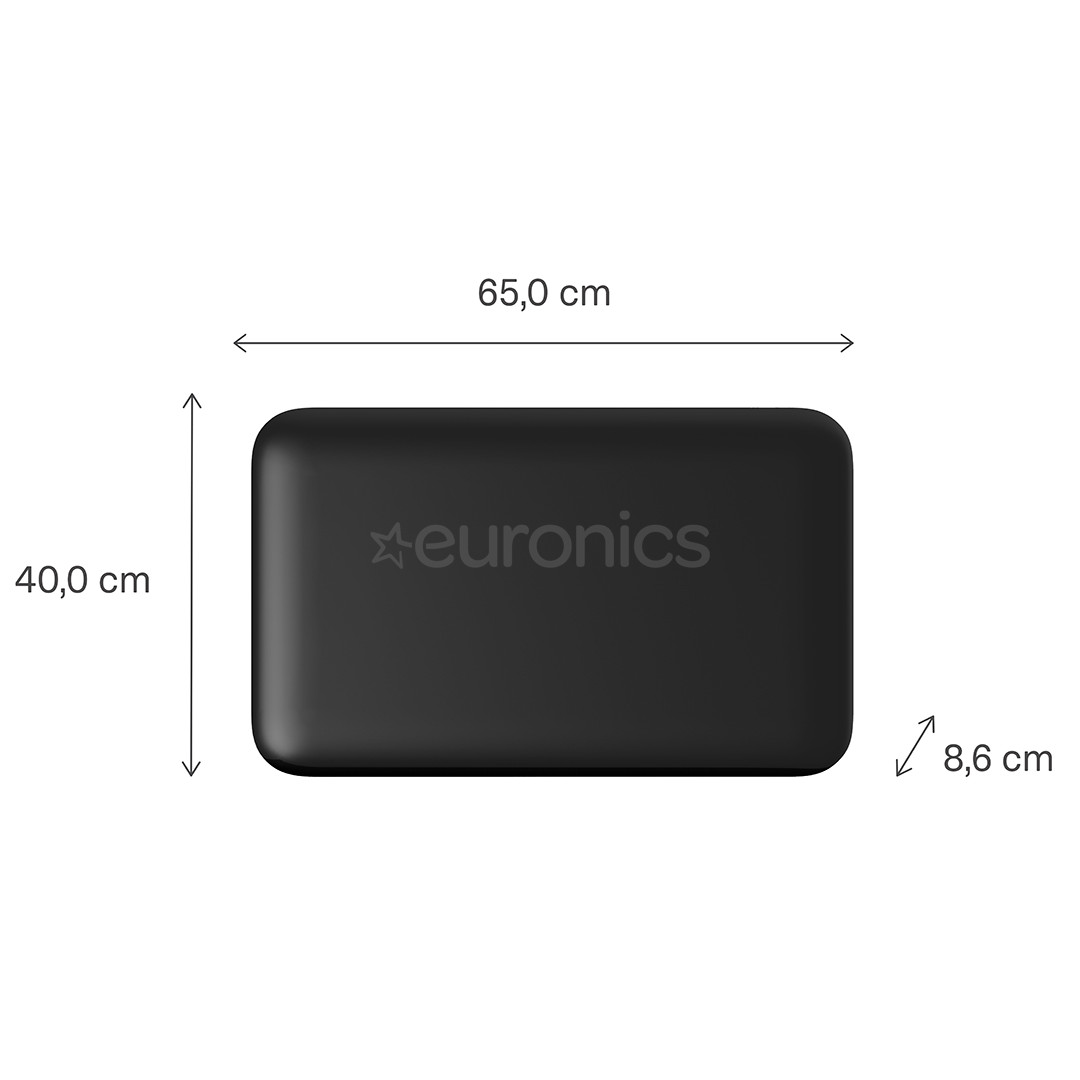 Mill Gen 4, Wi-Fi, 700 W, black - Electric radiator