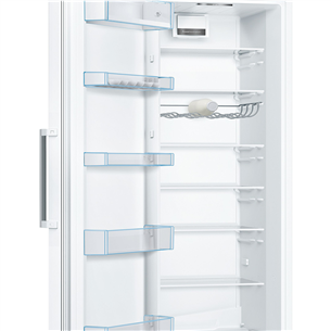 Bosch, Series 4, 346 L, height 186 cm, white - Cooler