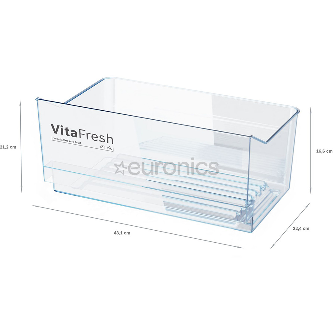 Bosch, Seeria 4, 346 L, kõrgus 186 cm, valge - Jahekapp