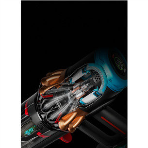 Dyson V16 Piston Animal, must/vask - Akutolmuimeja