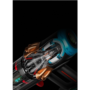 Dyson V16 Piston Animal, must/vask - Akutolmuimeja