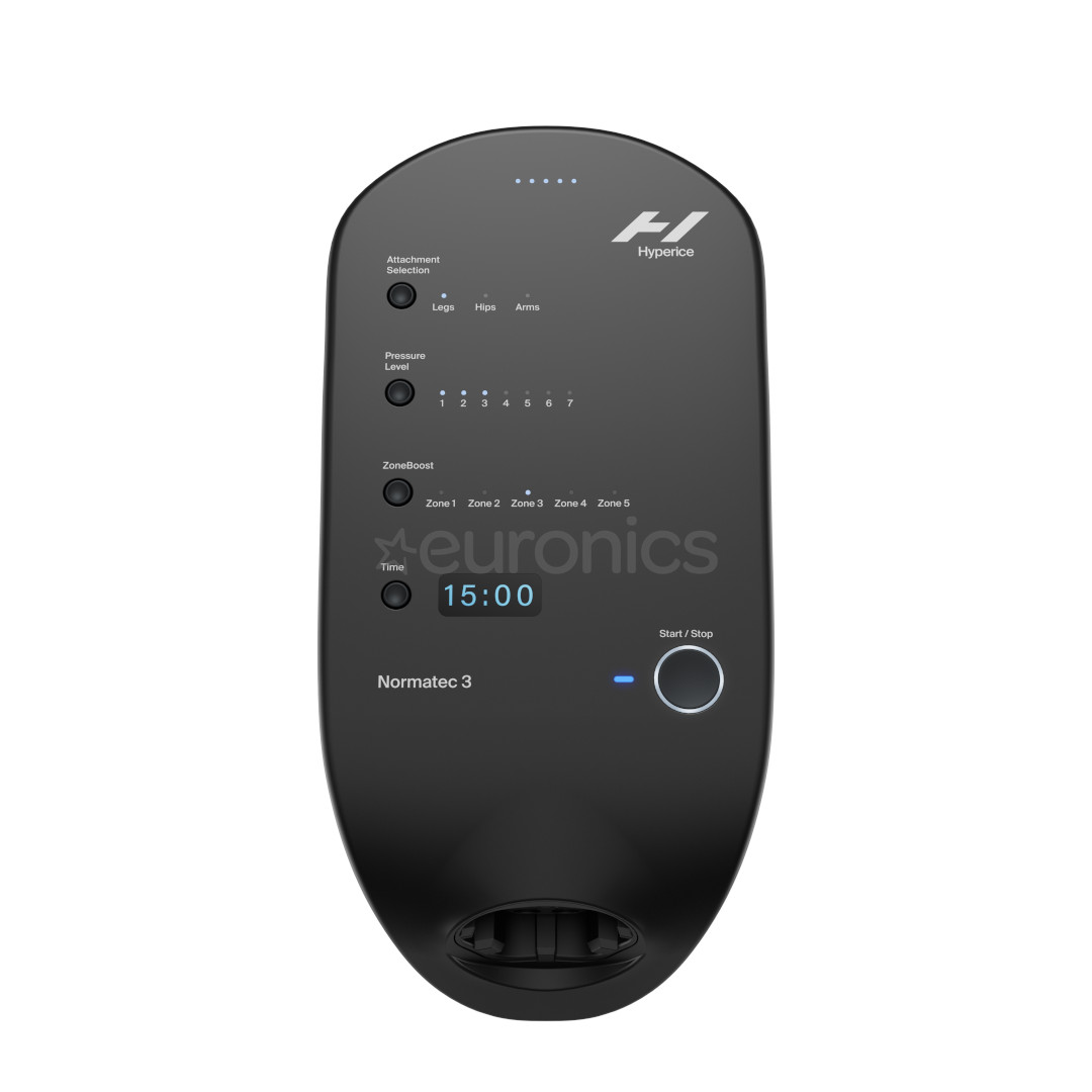 Hyperice Normatec 3 Legs, standard suurus, must - Kompressiooniseade