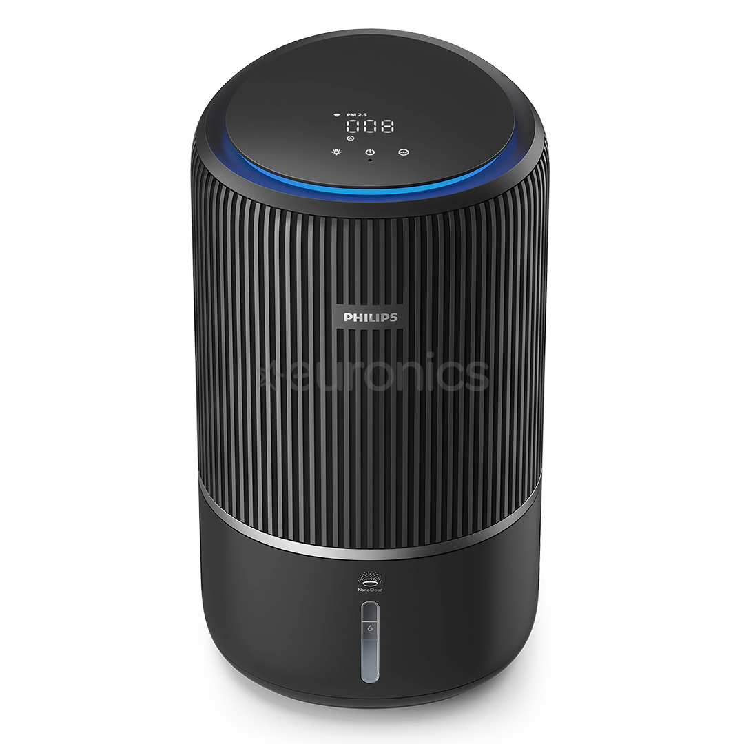 Philips PureProtect Water 3400 Series, black - 2-in-1 Air Purifier and Humidifier