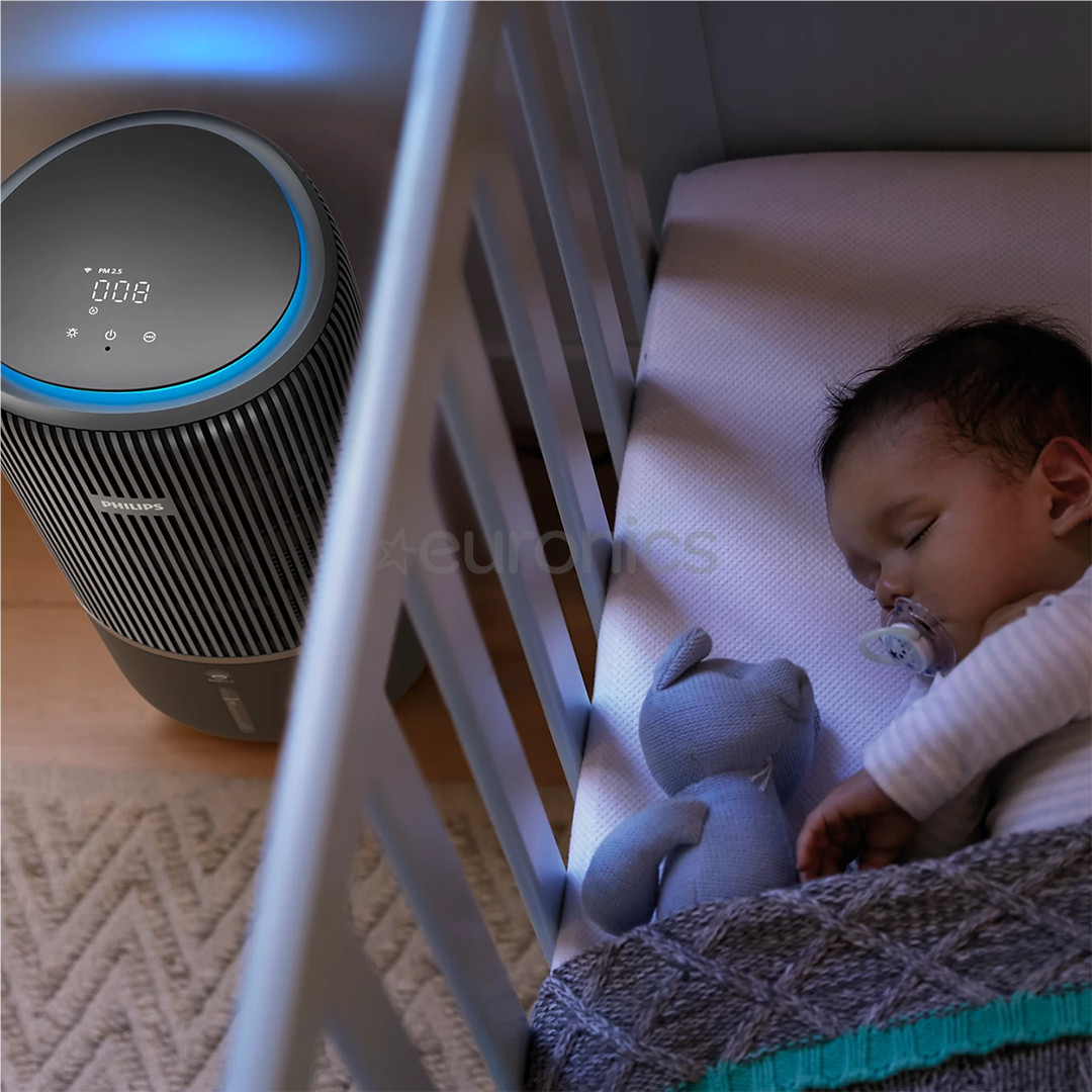 Philips PureProtect Water 3400 Series, black - 2-in-1 Air Purifier and Humidifier