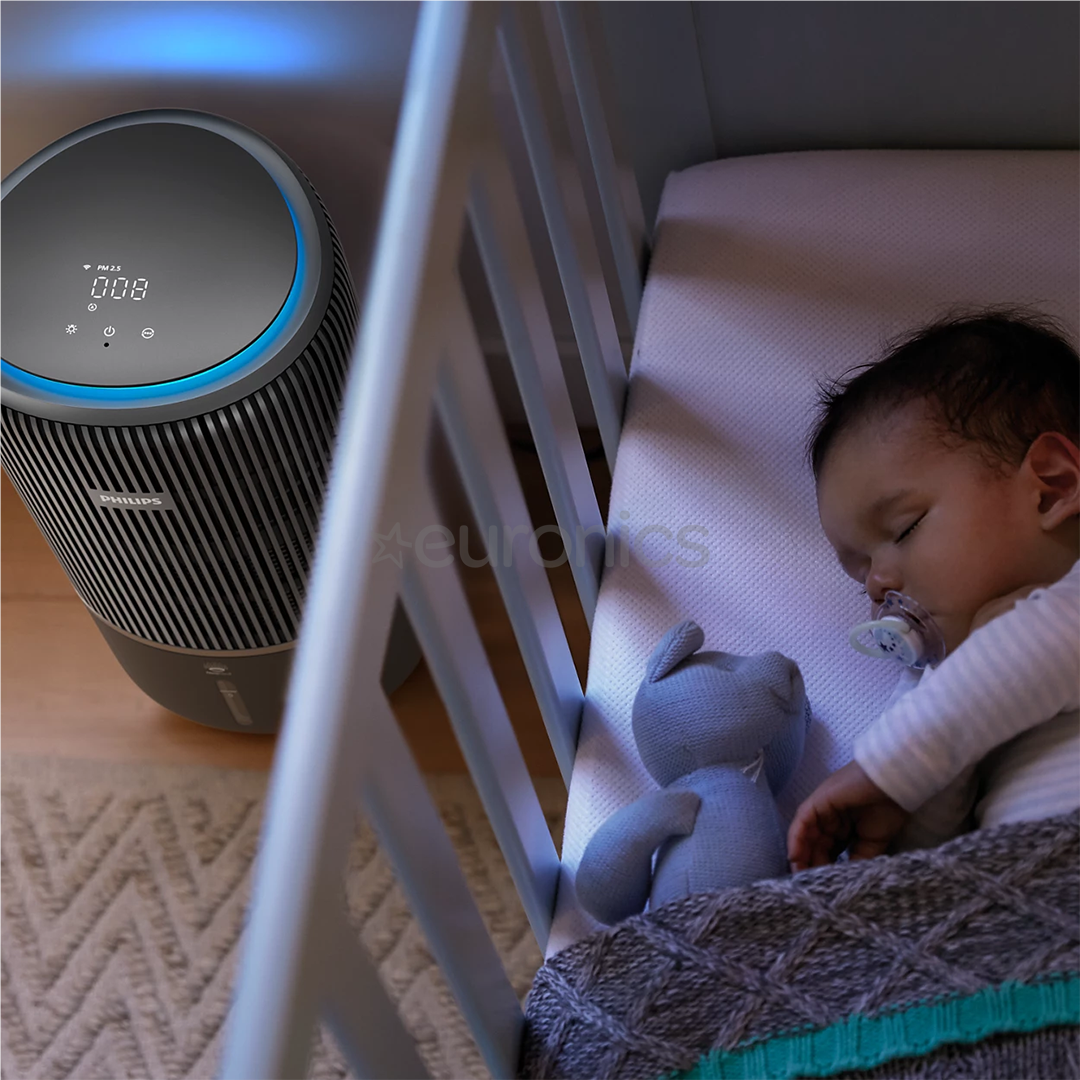 Philips PureProtect Water 3400 Series, black - 2-in-1 Air Purifier and Humidifier