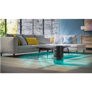 Philips PureProtect Water 3400 Series, black - 2-in-1 Air Purifier and Humidifier