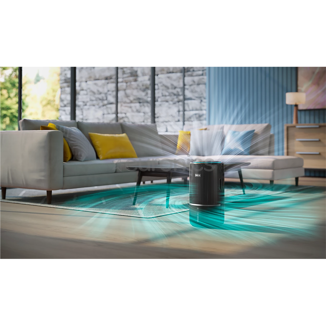 Philips PureProtect Water 3400 Series, black - 2-in-1 Air Purifier and Humidifier