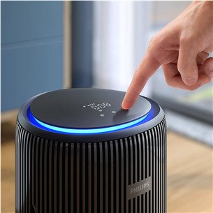 Philips PureProtect Water 3400 Series, black - 2-in-1 Air Purifier and Humidifier