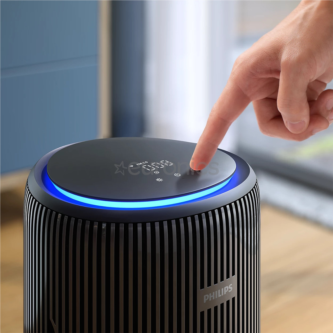 Philips PureProtect Water 3400 Series, black - 2-in-1 Air Purifier and Humidifier