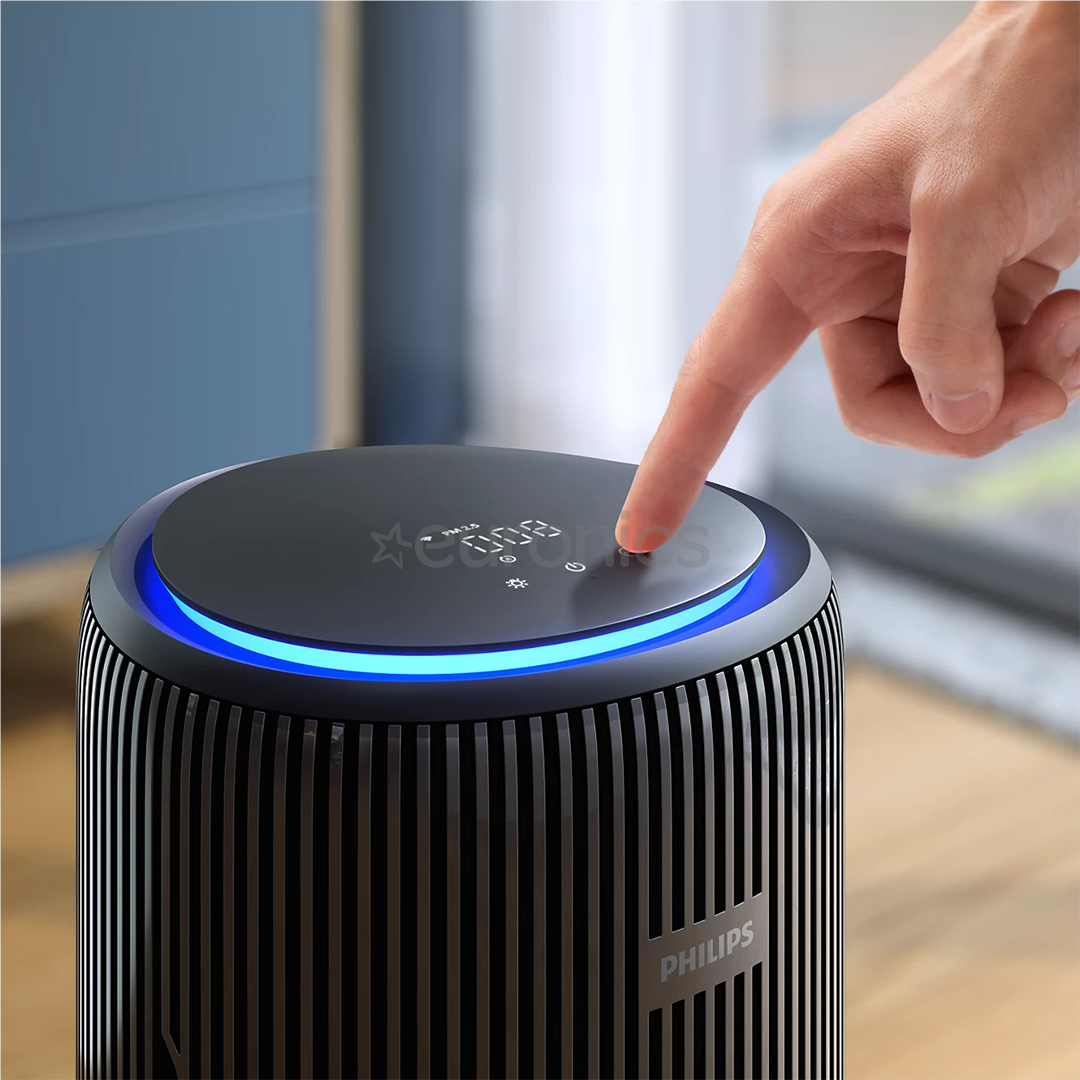 Philips PureProtect Water 3400 Series, black - 2-in-1 Air Purifier and Humidifier