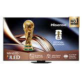 Hisense U8Q, 55'', 4K UHD, ULED, Mini LED, must - Teler
