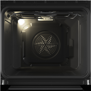 Gorenje, 70 L, laius 50 cm, valge - Gaasipliit elektriahjuga