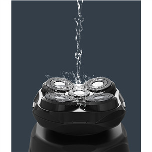 Rowenta GentleBald, Wet & Dry, must/sinine - Pearaseerija