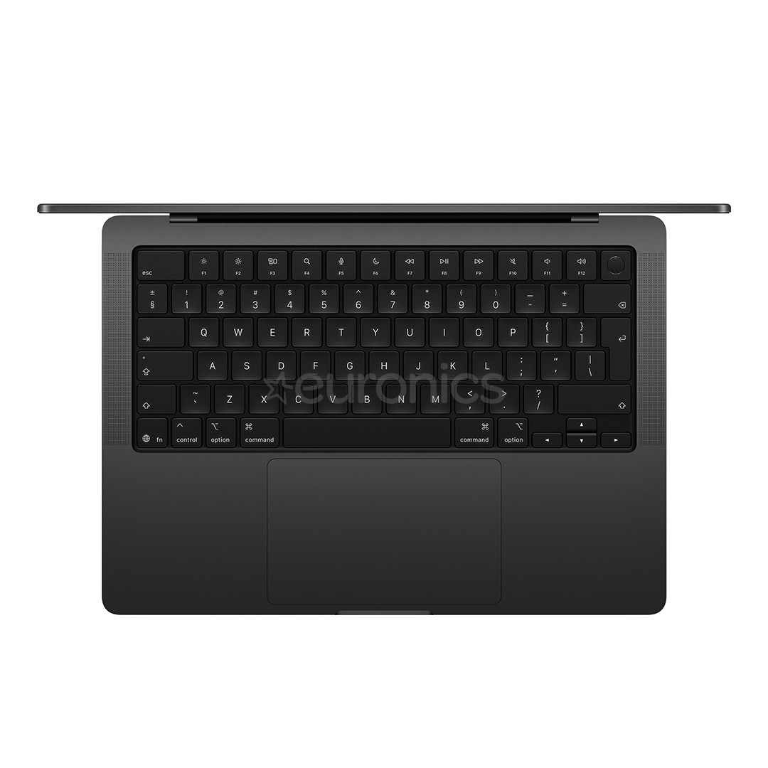 Apple MacBook Pro 14 (2025) M5, 10C/10C, 16 GB, 512 GB, SWE, must - Sülearvuti