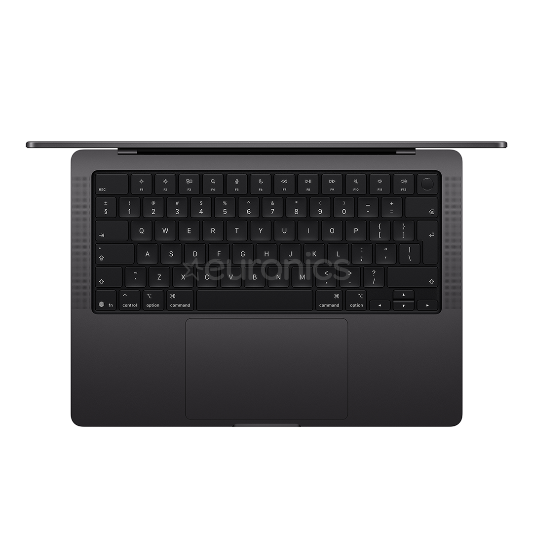 Apple MacBook Pro 14 (2025) M5, 10C/10C, 16 GB, 512 GB, SWE, must - Sülearvuti