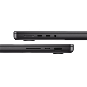 Apple MacBook Pro 14 (2025) M5, 10C/10C, 16 GB, 512 GB, SWE, must - Sülearvuti