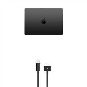 Apple MacBook Pro 14 (2025) M5, 10C/10C, 16 GB, 512 GB, SWE, must - Sülearvuti