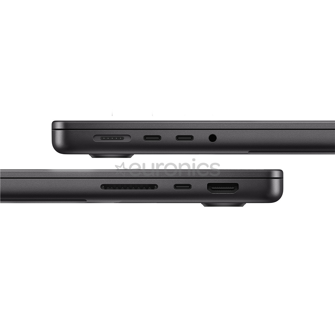 Apple MacBook Pro 14 (2025) M5, 10C/10C, 24 GB, 1 TB, ENG, must - Sülearvuti