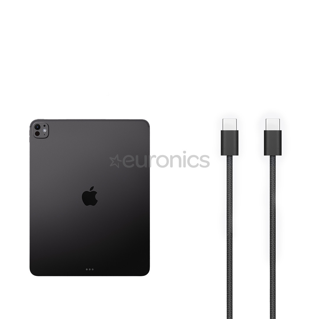 Apple iPad Pro 13”, M5 (2025), 512 GB, WiFi, läikiv, must - Tahvelarvuti