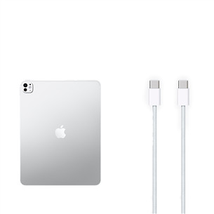 Apple iPad Pro 13”, M5 (2025), 1 TБ, WiFi + Cellular, глянцевый, серебристый - Планшет