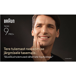Braun Series 9 Pro+ Wet & Dry, станция SmartCare 6 в 1 и дорожный футляр PowerCase, темно-серый - Бритва