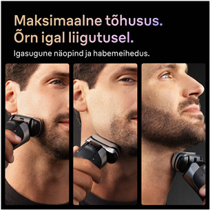 Braun Series 9 Pro+ Wet & Dry, 6-ühes SmartCare keskus ja PowerCase reisikarp, tumehall - Pardel