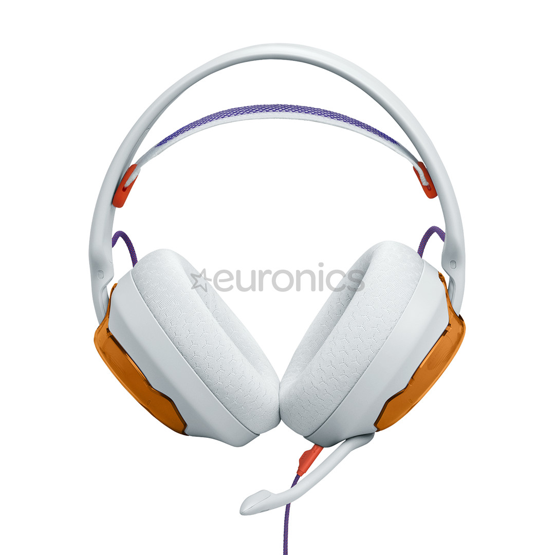 JBL Quantum 250, heleroheline/oranž - Peakomplekt JBLQTUM250TEL