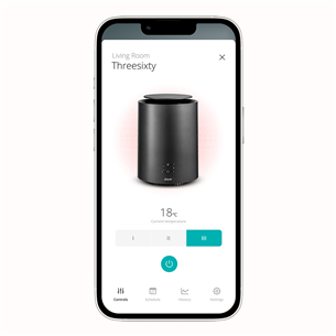 Duux Threesixty Gen2 1800 Вт, 30 м², серый - Термовентилятор  и вентилятор