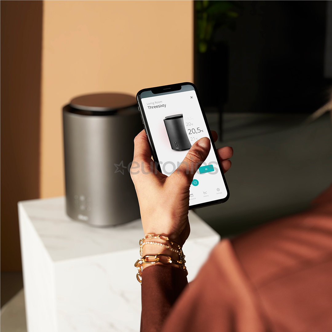 Duux Threesixty Gen2 1800 Вт, 30 м², серый - Термовентилятор  и вентилятор