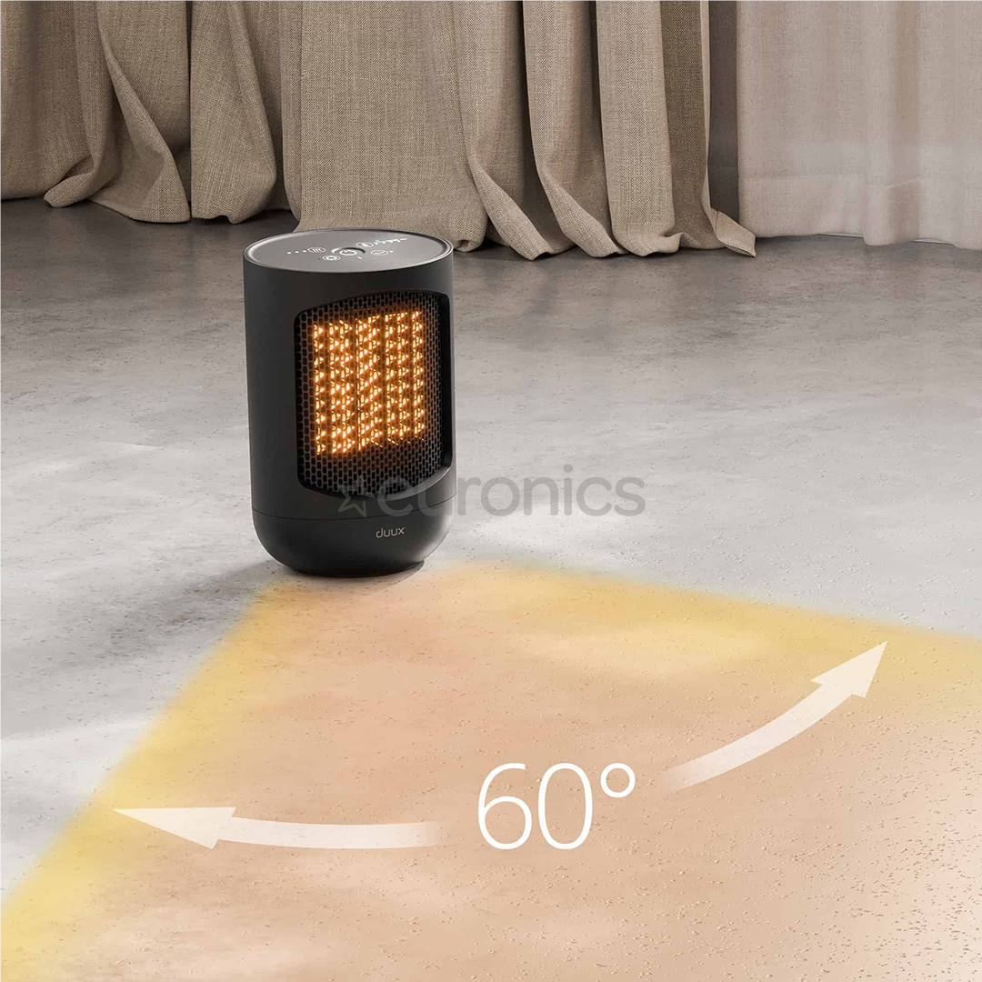 Duux Zone, 1500 W, black - Heater