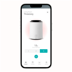 Duux Threesixty Gen2 1800 W, 30 m², white - Heater and fan