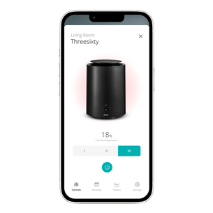 Duux Threesixty Gen2 1800 Вт, 30 м², черный - Термовентилятор  и вентилятор