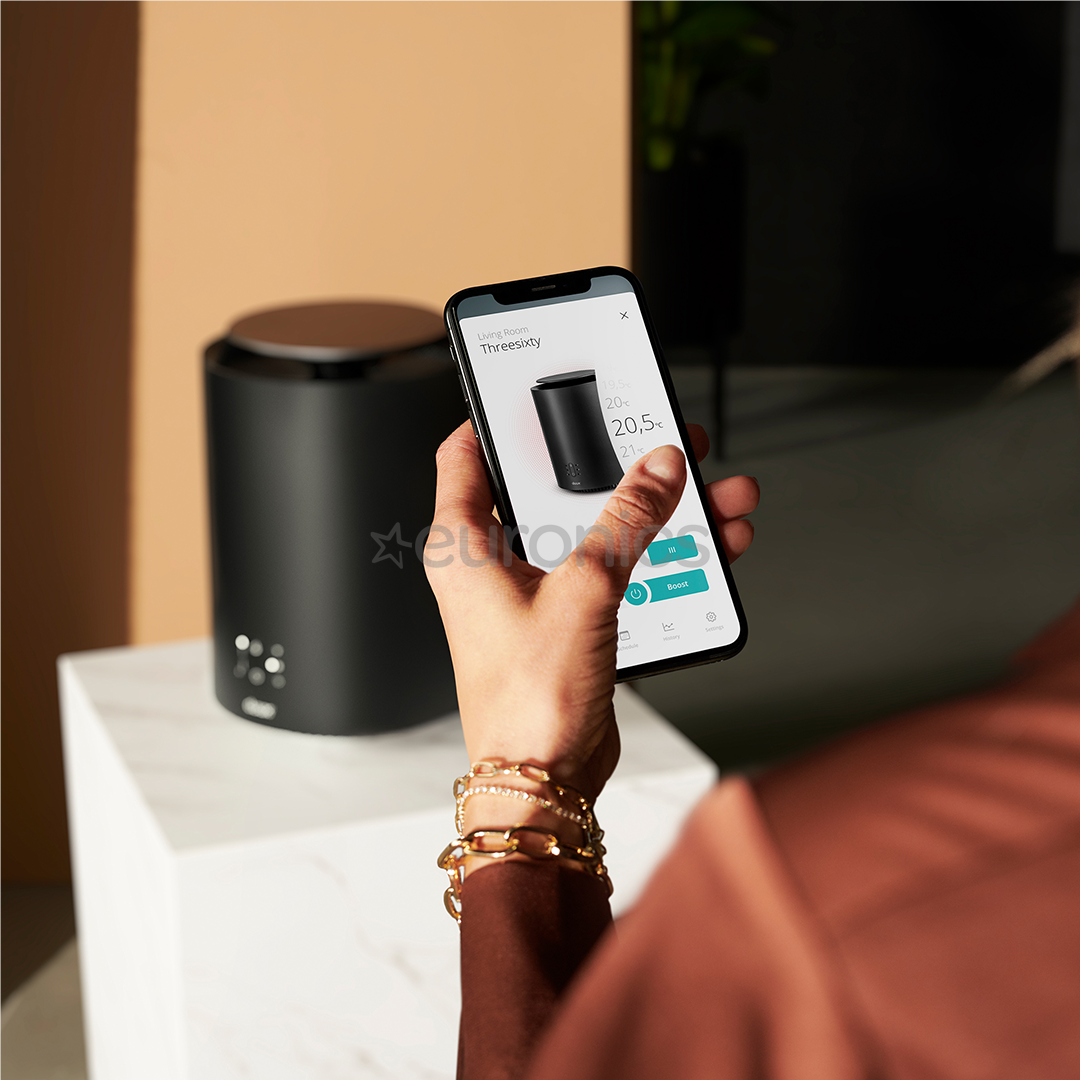 Duux Threesixty Gen2 1800 Вт, 30 м², черный - Термовентилятор  и вентилятор