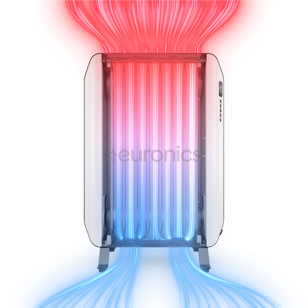 Duux Edge Oil, 2000 W, valge - Õliradiaator