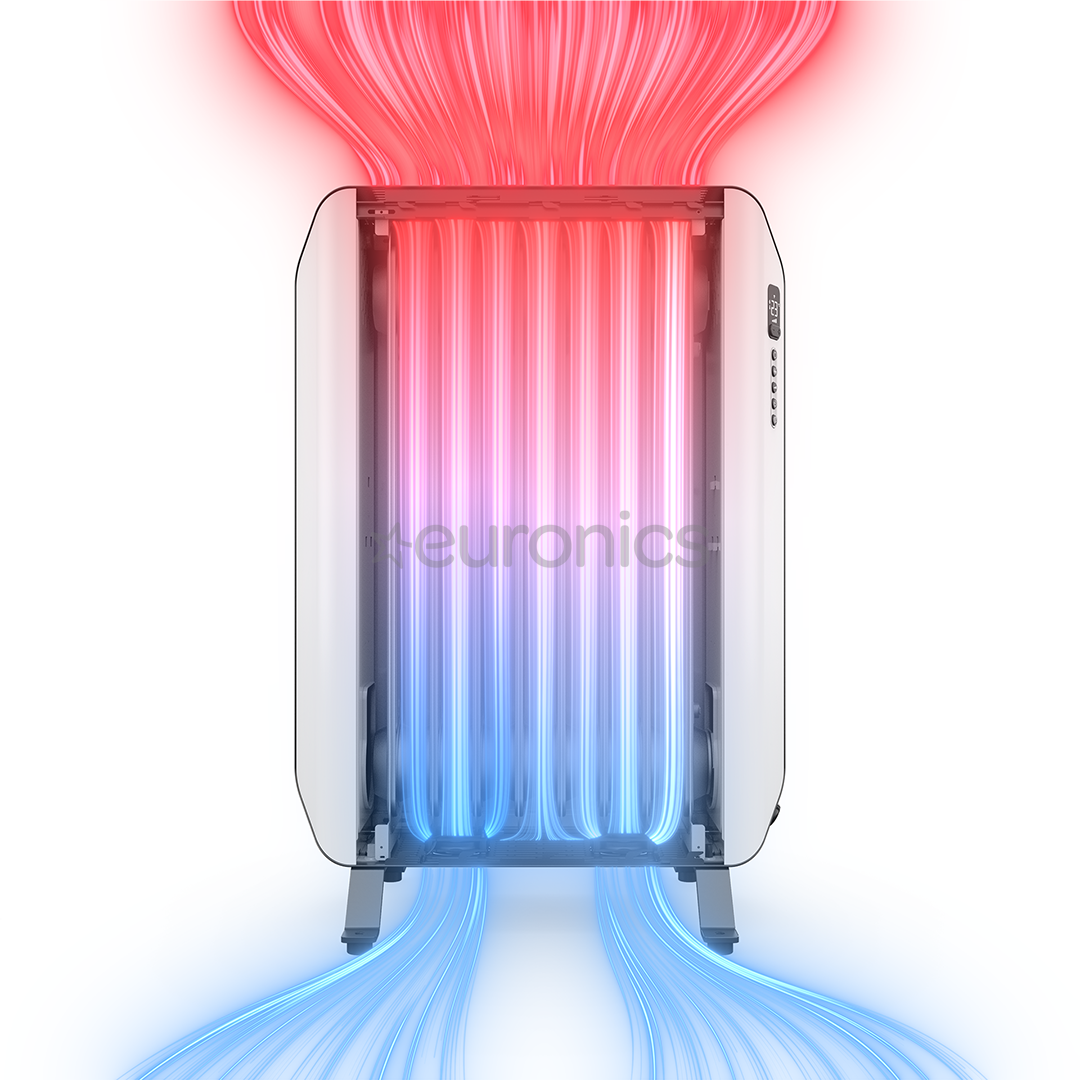 Duux Edge Oil, 2000 W, valge - Õliradiaator